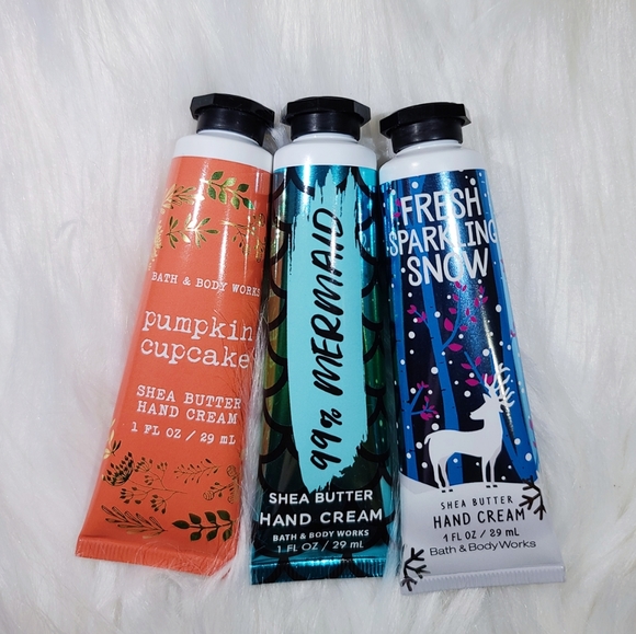 BATH & BODY WORKS SET OF 5 HAND CREAM - Picture 3 of 4